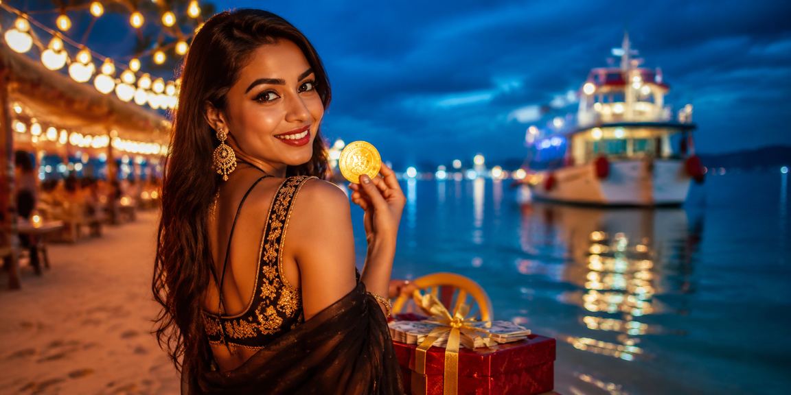 সেন্ট মার্টিন দ্বীপে ক্যাসিনো বিনোদন উপভোগের দৃশ্য